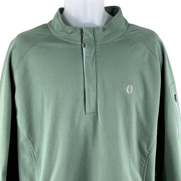 Peter Millar Crown Sport Mens XXL 1/4 Zip Soft Pullover Performance Golf Jacket - Picture 8 of 16